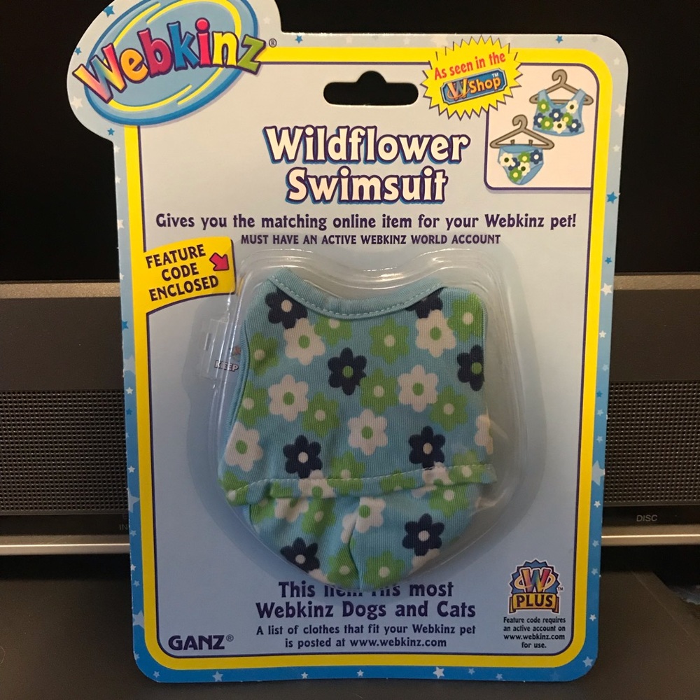 Webkinz Wildflower Swimsuit New NIP